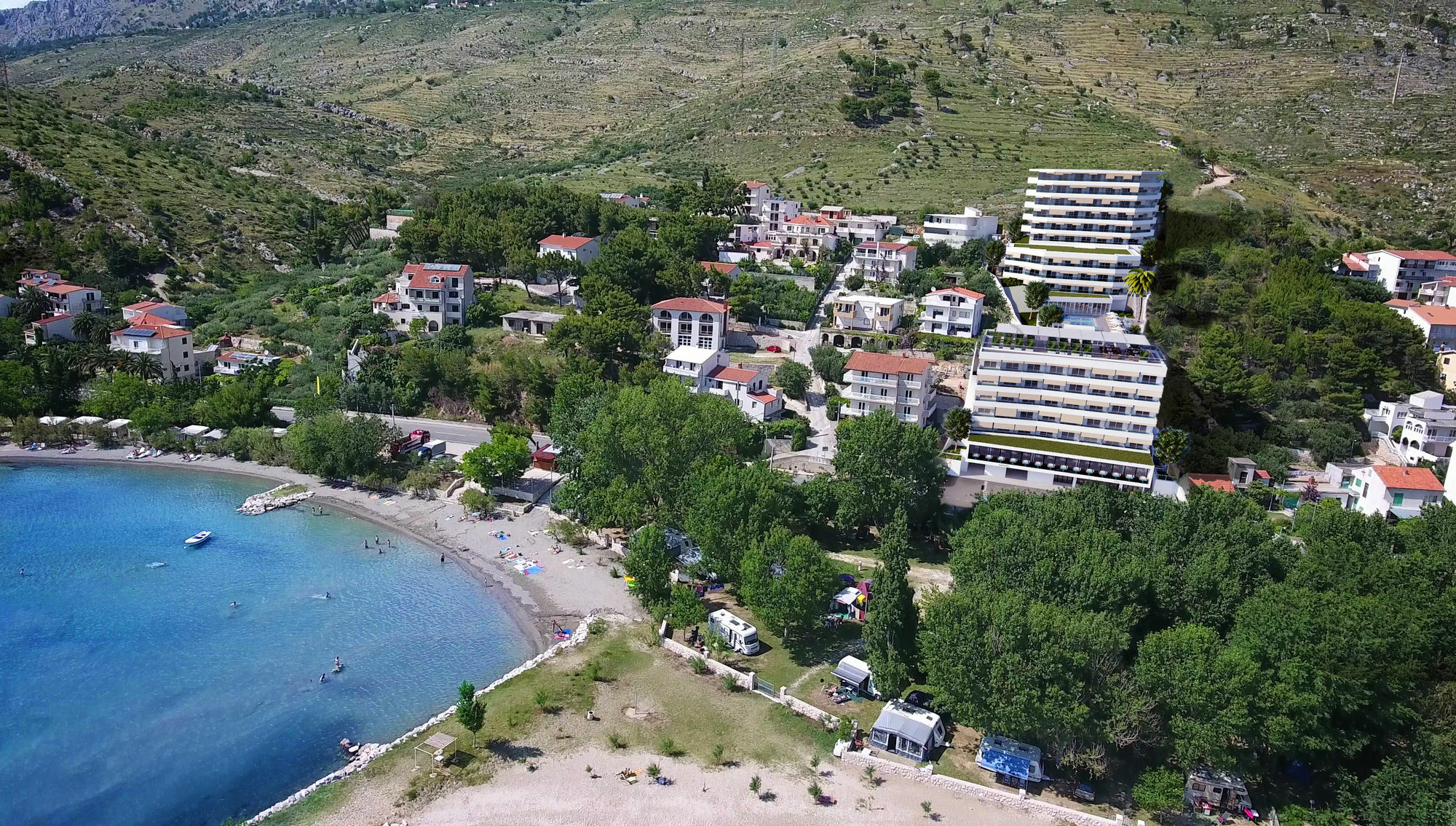 Hotel Plaza Duće Exterior foto